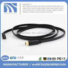 Hot 1080P Flat HDMI vers HDMI Cable 1.4 V pour 3DTV DVD XBOX PS3 HDTV